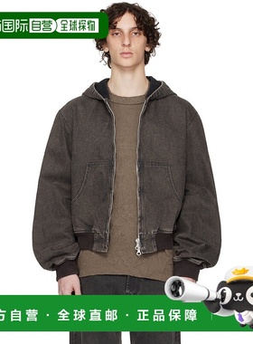 1h可退 香港直邮Our Legacy 男士 黑色 Bank 牛仔夹克 M2251BBC