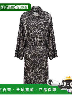 香港直邮Stella McCartney 豹纹腰带风衣 6700553GS310#