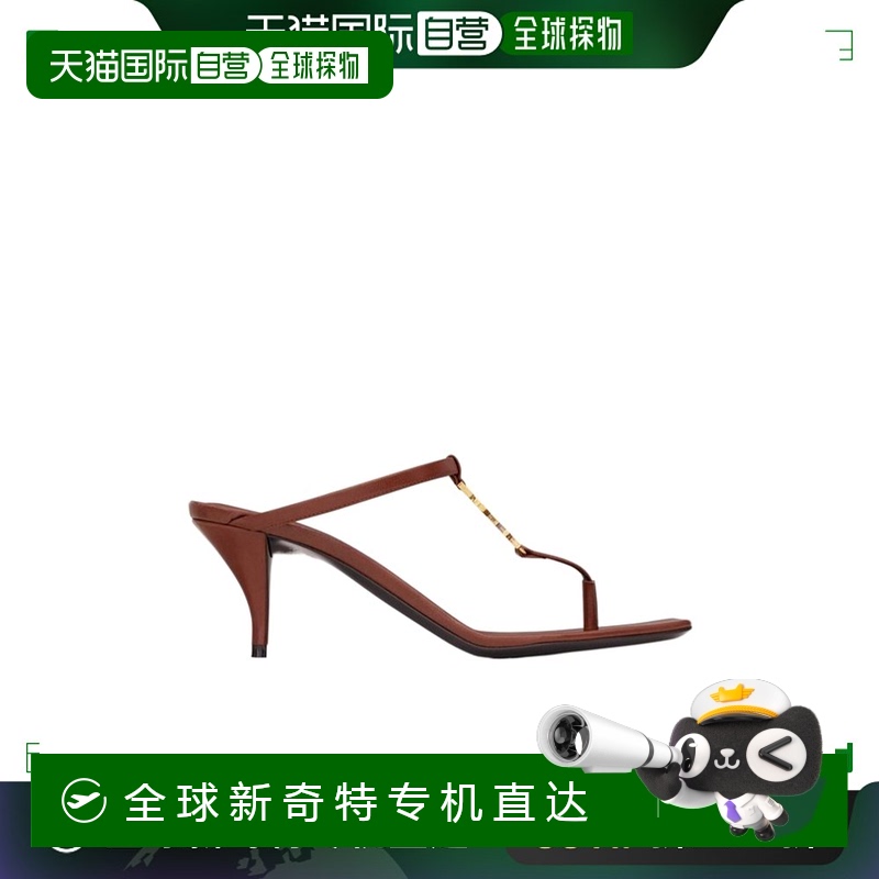 1h可退 香港直邮Saint Laurent 圣罗兰 女士 CASSANDRA 高跟凉鞋