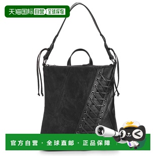 欧洲直邮Desigual  女包 秋冬2025 双肩包 BACKPACK BLACK PATCH