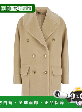 香港直邮Tagliatore 双排扣短大衣 LILLIAND70015A1345