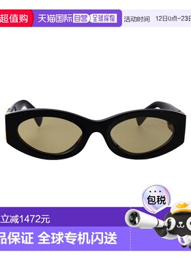 1h可退 香港直邮Miu Miu 缪缪 女士 黑色醋纤太阳眼镜 0MU11WS16K