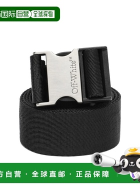 1h可退 香港直邮off-white 男士 TUC TAPE 长款徽标皮带 OMRB136S