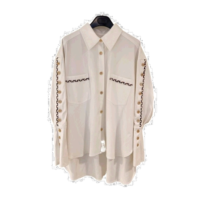 香港直邮Edward Achour Paris 纽扣衬衫 010604001