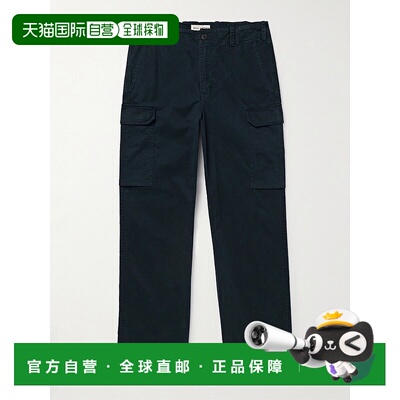 1h可退 香港直邮NILI LOTAN 男士 Friedman 直筒棉混纺斜纹布工装