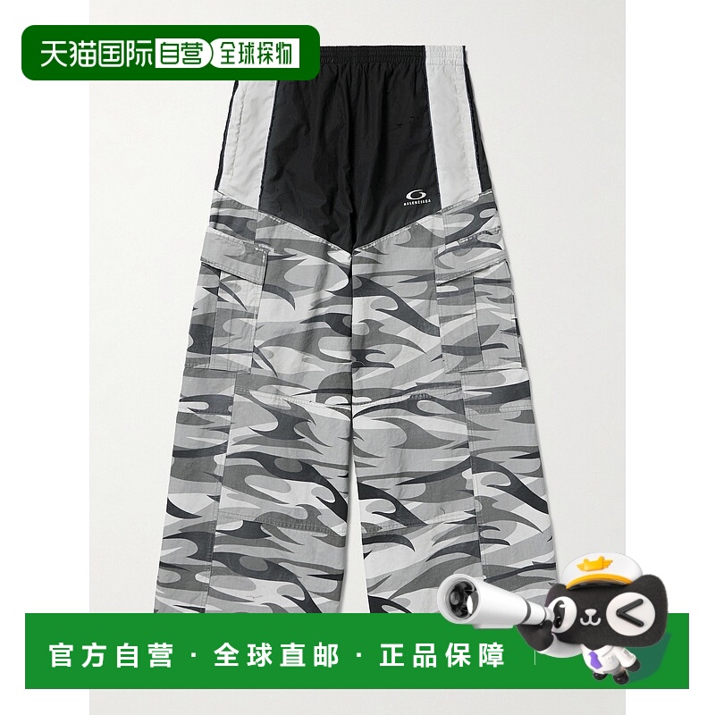 1h可退 香港直邮Balenciaga 巴黎世家 男士 Tracksuit 拼接工装长