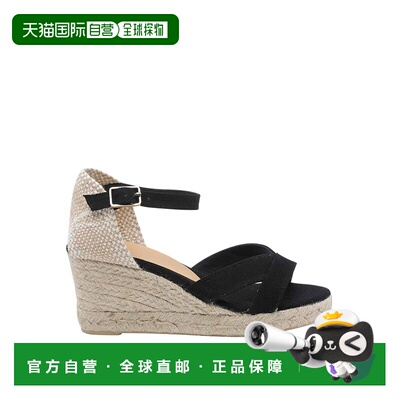 香港直邮CASTANER 女士凉鞋 25533100BLACK SS2026 黑色