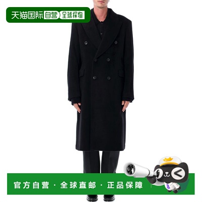 1h可退 香港直邮Our Legacy 男士 鲸鱼大衣 M4201WBBLACK