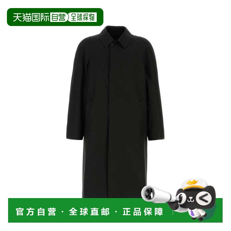 香港直邮PRADA 男士大衣 SGD062SOOO184BF0002 SS2026 黑色