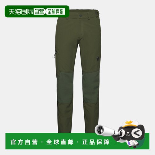 自营欧洲直邮Mammut Runbold Guide SO 男士软壳长裤运动运动裤