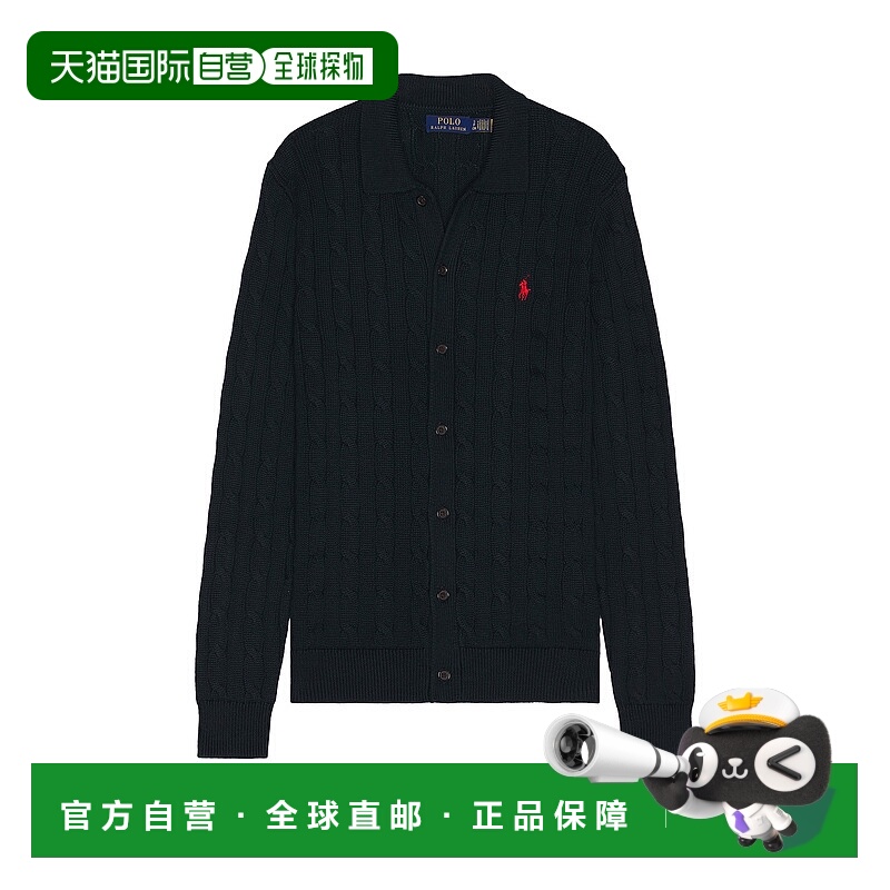 1h可退 香港直邮Polo Ralph Lauren Polo 拉夫 劳伦 男士 系扣前