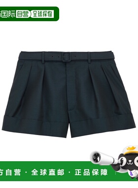 1h可退 香港直邮Saint Laurent 腰带环短裤 854459Y1N02