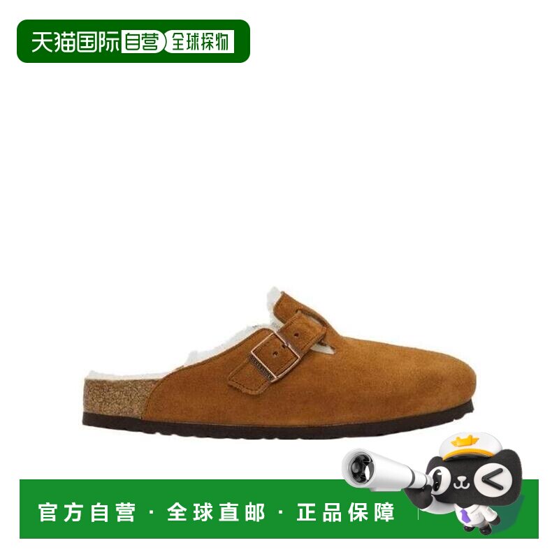香港直邮Birkenstock 徽标半拖鞋穆勒鞋 1001140图片