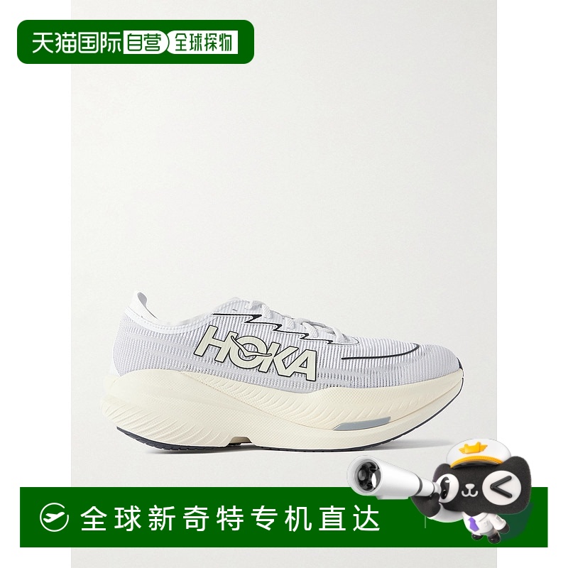 1h可退 香港直邮Hoka One One 男士 Mach X 2 橡胶边网纱运动鞋 1