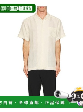 香港直邮A.P.C. 男士 Chemisette Roy 短袖衬衫 VIALVH12608亚麻