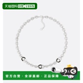 香港直邮DIOR 银色项链 迪奥 1h可退 男士 Bijoux 吊坠 N3211HOMM