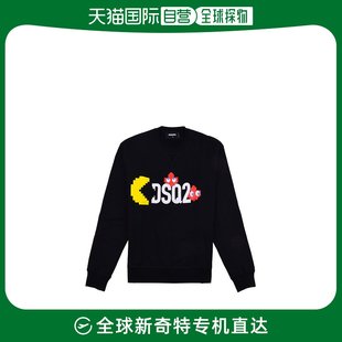 PAC Man 男士 徽标印花圆领运动衫 Dsquared2 香港直邮Dsquared2