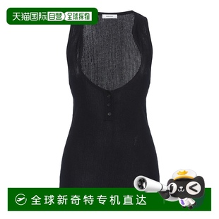 无袖 香港直邮Salvatore 女士 Ferragamo 棉质上衣 菲拉格慕
