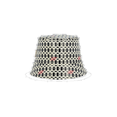 香港直邮Roger Vivier 黑色金属搭扣帽子 REWH0010100DAO高端正品