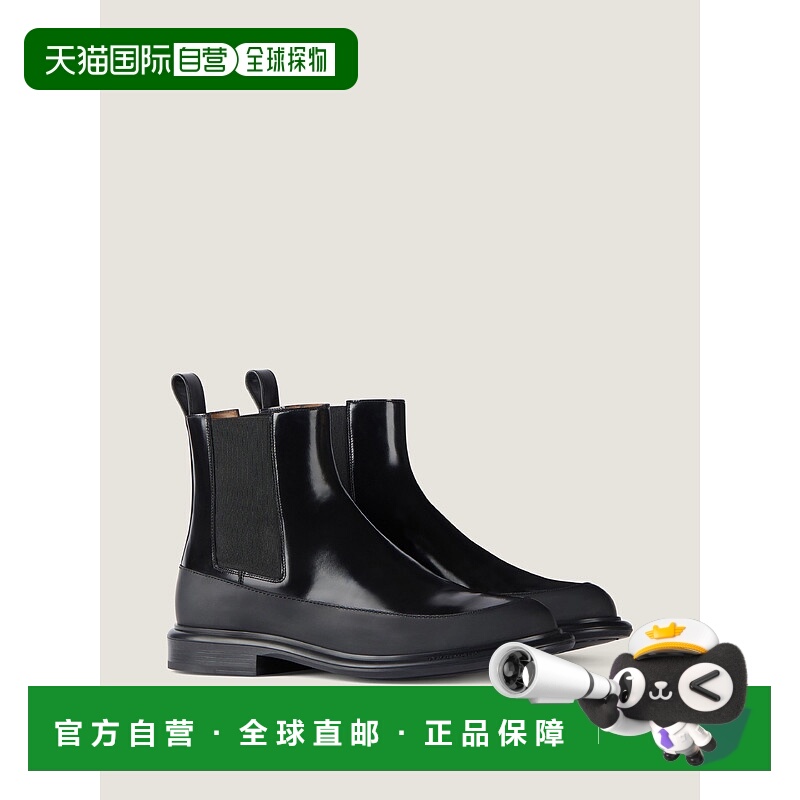 欧洲直邮纪梵希（2025 年发售）男士切尔西靴，磨砂皮革材质