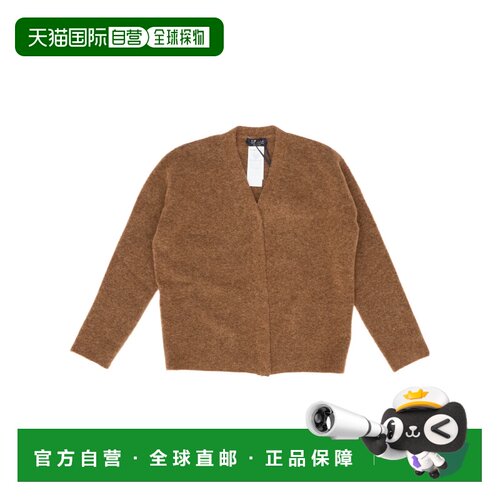香港直邮MAX MARA 女士针织衫 9341066106003 SS2026 棕色 长袖开