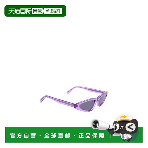 1h可退 香港直邮CELINE 女士眼镜 CL40231I81Y AW2022 紫色 猫眼