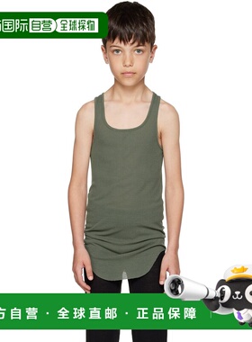 1h可退 香港直邮rick owens 瑞克 欧文斯 女童 绿色 Basic 儿童背