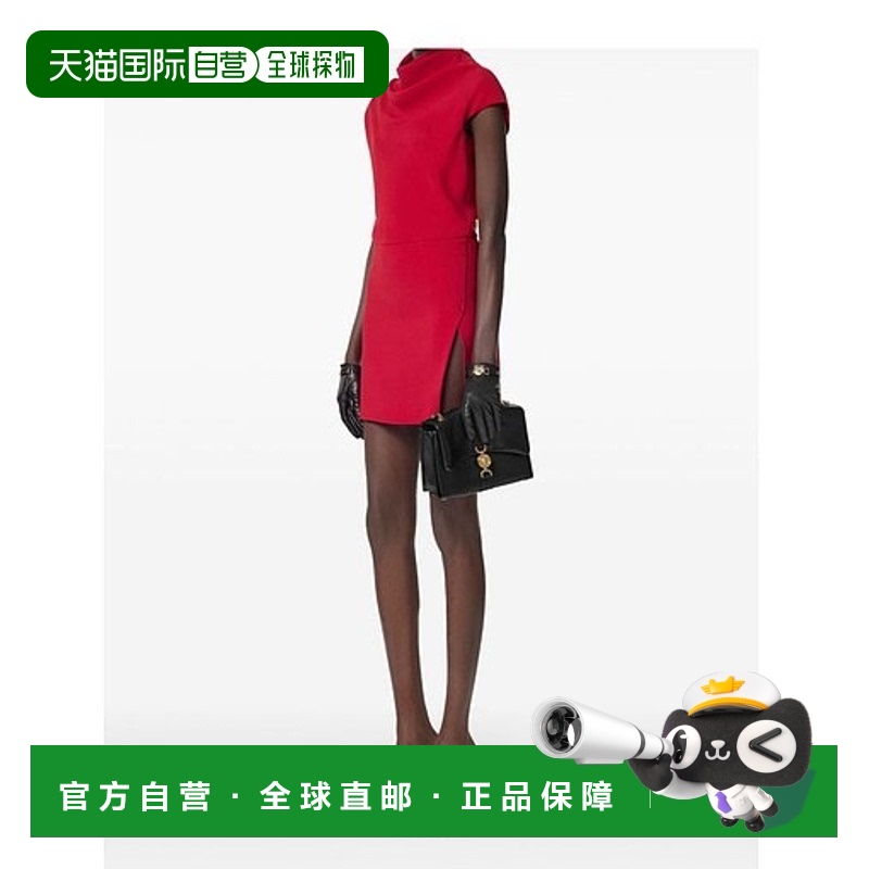 香港直邮Versace 侧开衩连衣裙 10173071A122651RB30范思哲