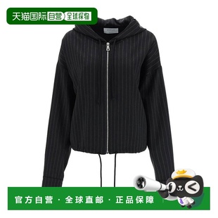 香港直邮Sportmax FIDO001NR 徽标细条纹休闲夹克