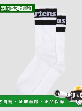 自营欧洲直邮DrMartens马丁大夫 Athletic Logo男女通用白色有机