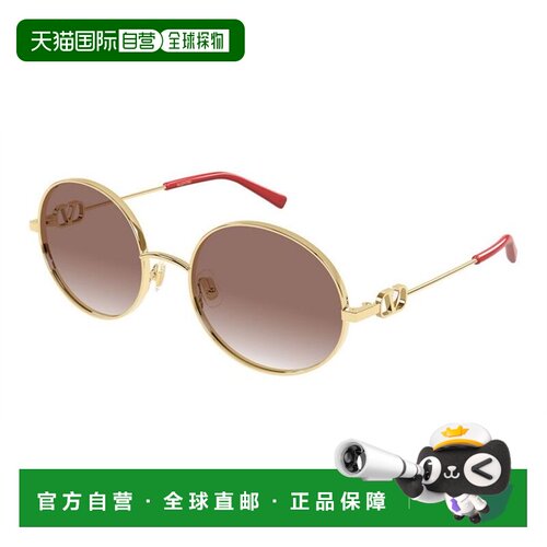 香港直邮VALENTINO 女士太阳镜 VG0027S003 CO 金【付后1h可退】