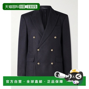 外套 香港直邮Dunhill 双排扣羊绒西装 男士 DU25FB54JM741 登喜路