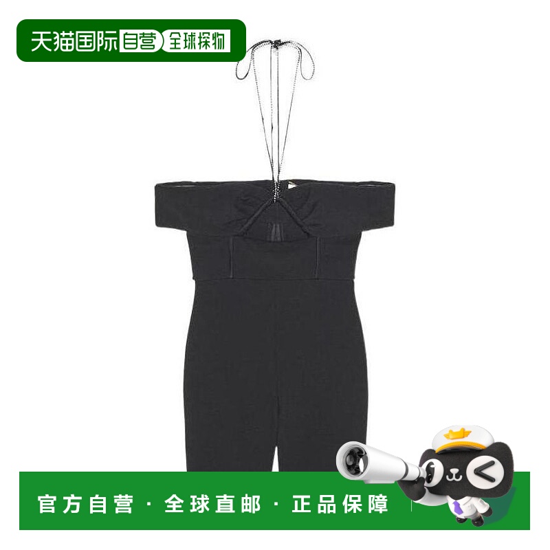 香港直邮Saint Laurent 羊毛束胸连体衣 684827Y5E47性感吊带