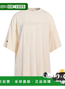1h可退 香港直邮rick owens 瑞克 欧文斯 男士 T恤 beige米色 舒