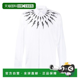 衬衫 白色棉质长袖 舒适PBCM1473C013S Barrett男士 香港直发Neil