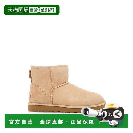 香港直邮Ugg 女士 经典迷你短筒靴 1016222 beige米色 舒适时尚