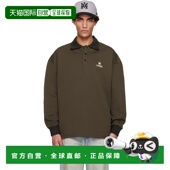 AMT 棕色 香港直邮AMIRI 1h可退 长袖 男士 Oversized 衫 Polo