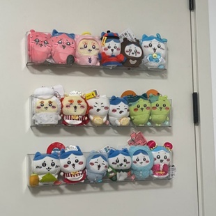 亚克力展示架墙上免打孔摆件手办毛绒玩偶收纳架迪士尼挂件收纳盒