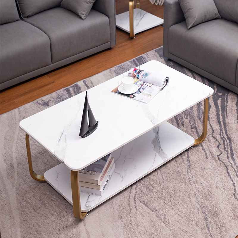 北歐現代簡約雙層仿大理石長方形茶幾邊幾桌幾小戶型客廳出租房用在類目 住宅傢俱, 幾類, 茶几中 - 來自Buy2taobao.com提供專業的淘寶代購服務