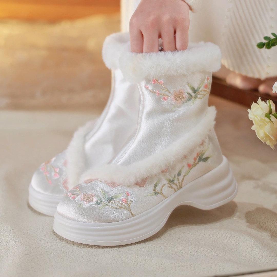 pvc舒适厚底 加绒保暖