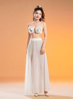 性感透视装礼服晚装会所车展夜店女装雪纺透明露背晚礼服G212/