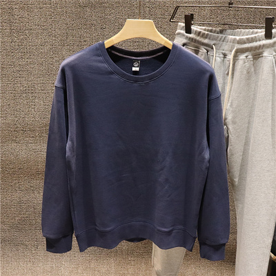 喜吉良美式复古圆领套头卫衣