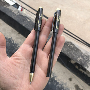 晨光黑水晶系列中性笔0.5子弹头AGPB1601学生签字笔 黑水笔商务款