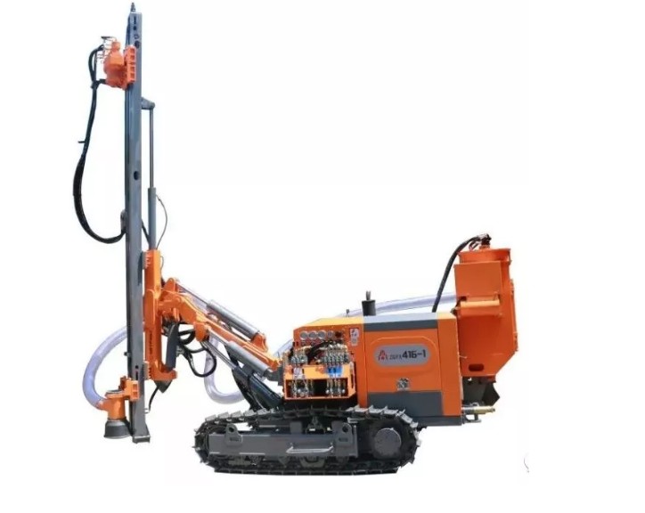 气动履带式潜孔钻机分体式开山打爆破钻孔机顶锤自动一体露天钻车