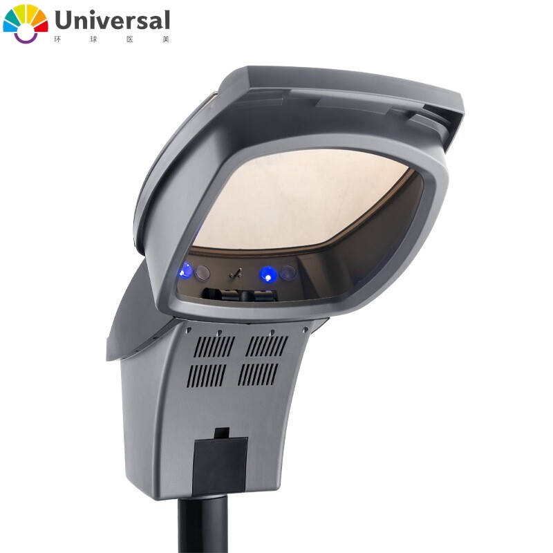 跨境电商 美发仪器蓝光蒸汽焗油机 理发护理微雾机微波喷雾焗油机