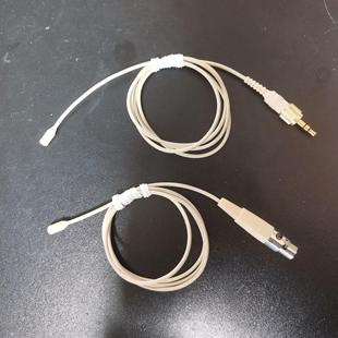 高端定制森海莱克咪头线影视剧组录音领夹麦克风胸麦话筒微小咪头