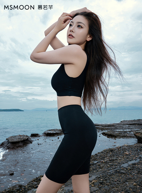 慕若芊【断码清仓】云感轻塑骑行裤瑜伽裤收腹提臀塑形可外穿无痕