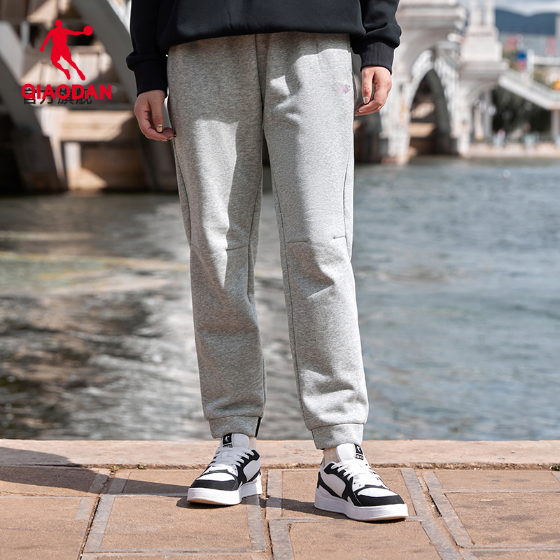 乔丹宽松针织裤运动裤女