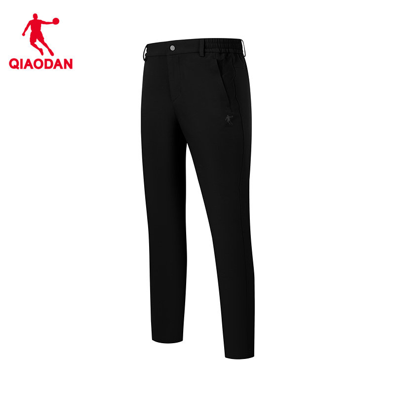 乔丹官方正品商场同款商务休闲裤加厚西装男2026春季新款直筒长裤