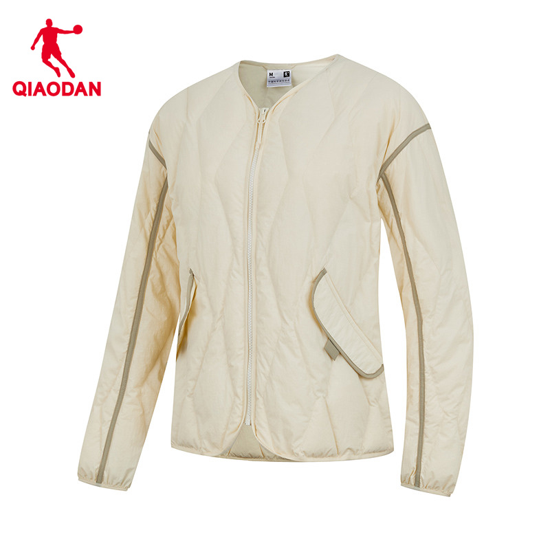 乔丹中科探轻薄鸭绒羽绒宽松